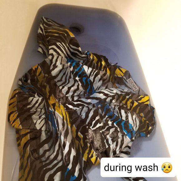 1990s Escada Cotton Zebra Top - Picture 9 of 12